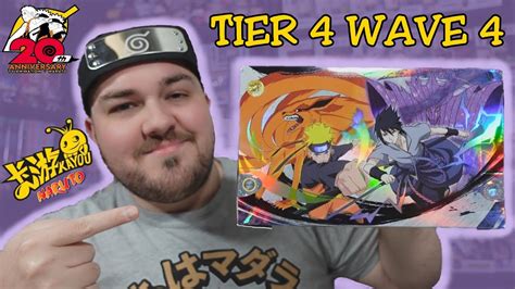 Opening Naruto Kayou Cards From Tier 4 Wave 4 Booster Box YouTube