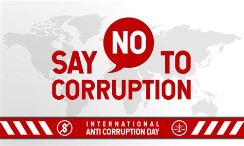 international anti corruption day background december 9 template for banner greeting card or