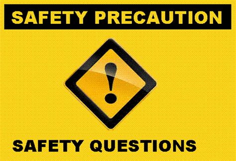 Safety Questions