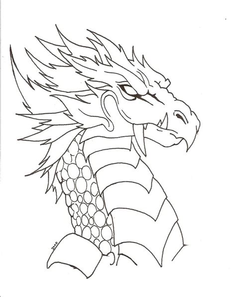 Esbozo De Dragón Dragones Dragon Para Dibujar