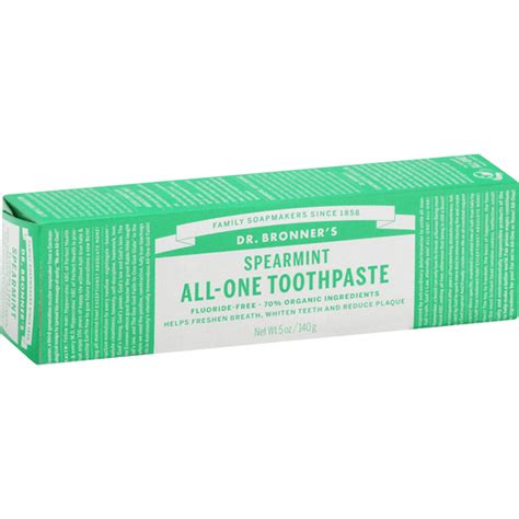 Dr Bronners Toothpaste All One Spearmint Shop Elmer S County Market