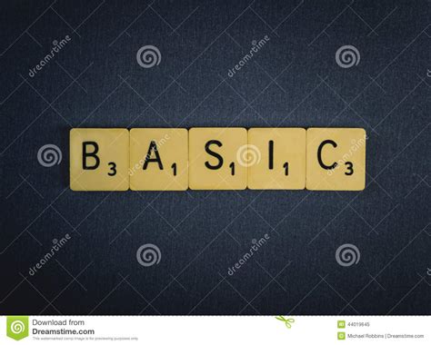 BASIC stock image. Image of easy, atmospheric, simple - 44019645