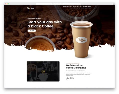 Coffee Best Coffee Shop Website Template Colorlib