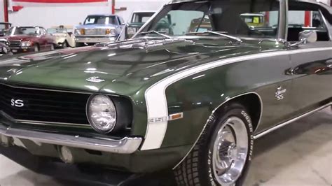 1969 Chevy Camaro Green 2 Youtube