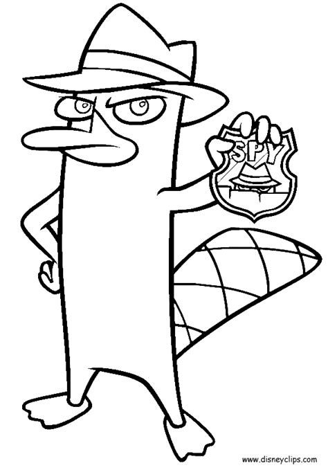 Their mission is to recover the precious golden console from the clutches of a new character to the ryan's world universe: Perry The Platypus Coloring Pages - GetColoringPages.com