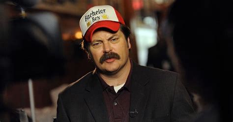 Ron Swanson The Man And The Mustache