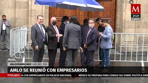 Amlo Se Reúne Con Empresarios En Palacio Nacional Grupo Milenio