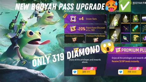 New Booyah Pass Only Diamond March Booyah Pass Upgrade Free