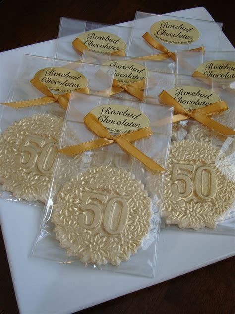 Traditional 20 year anniversary gifts for your husband. 50Th Wedding Anniversary Party Favors | Anniversary party ...