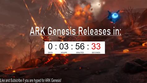 Ark Genesis Countdown Youtube