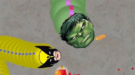 Biggest Worm Super Hero Marvel Hulk Worm Zone Super Heroes 036