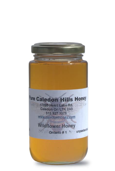 330g Wildflower Honey Pure Caledon Hills Honey