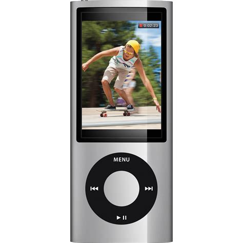 Apple 8gb Ipod Nano Silver Mc027lla Bandh Photo Video