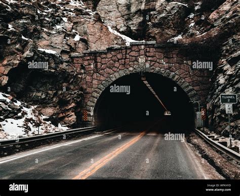 Tunnel Mountain Snow Hi Res Stock Photography And Images Alamy