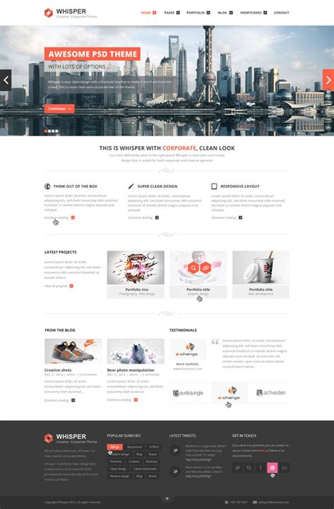 Modern Website Layout Designs For Inspiration - 22 Examples