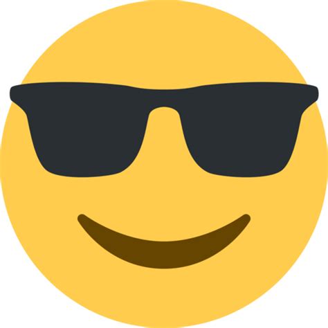 Bild Sonne Emoji Cool Sonnenbrille