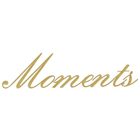 Moments In Various Fonts