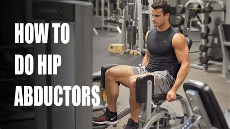 How To Do Hip Abductor Exercise Youtube