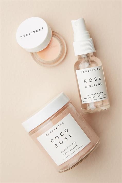 Herbivore Botanicals Coco Rose Luxe Hydration Gift Set The Best Anthropologie Products Under