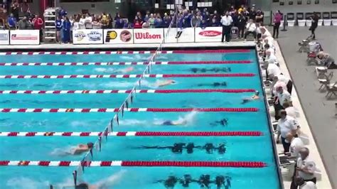 Watch Carmels Alex Shackell Swims To State Record In 100 Butterfly