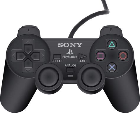 PlayStation 2 DualShock 2 Analog Wired Controller - Black ...