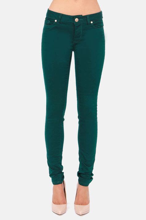 go stylish with green skinny jeans with multiple brands in 2020 green skinny jeans green