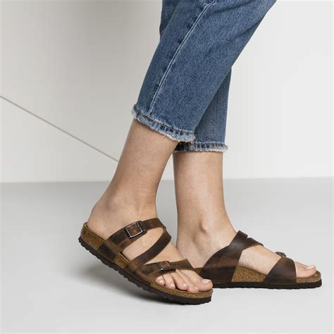 Salina Oiled Leather Camberra Old Tobacco Birkenstock