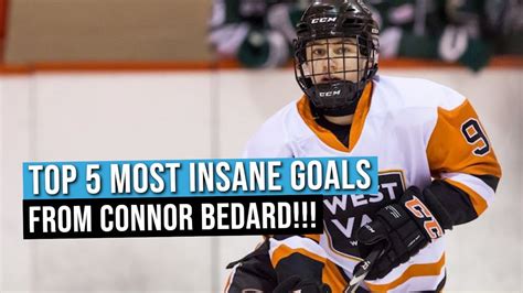 Connor Bedard S BEST Five Goals From THIS SEASON YouTube