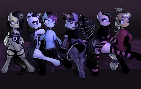 Goth Six My Little Pony Friendship Is Magic Know Your