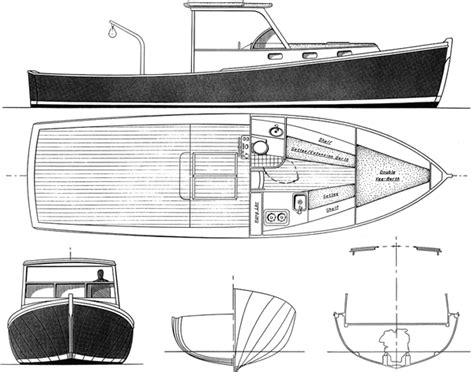 Lobster Boat Plans Free Tunnel Hull Boat Plans