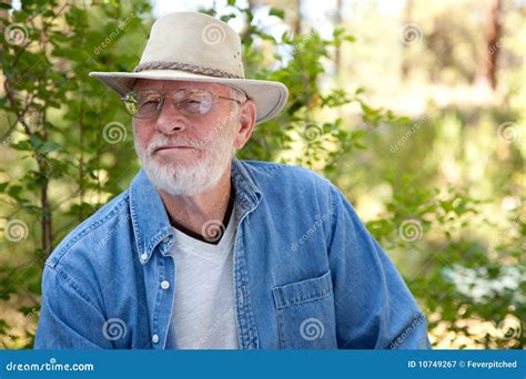 Handsome Senior Man Portrait Royalty Free Stock Photography Image
