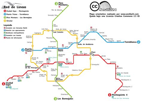 Sector Término Análogo Misterio Metro De Sevilla Mapa En Detalle