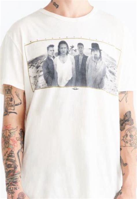 Trunk Ltd U2 Joshua Tree Tour T Shirt Off White Size Xl New With Tags