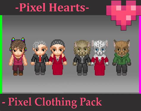 Pixel Clothing Pack Pixel Clothing Pack By Painratio