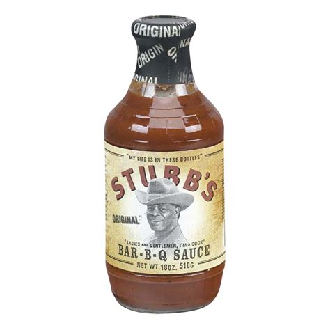 Stubbs Original Bbq Sauce 18 Oz Bottle Nassau Candy