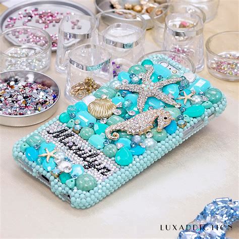 Personalized Bling Cases Handmade With Crystals From Swarovski