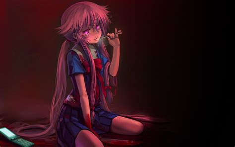 Cute But Creepy Anime Girl Wallpapers Wallpaper Cave