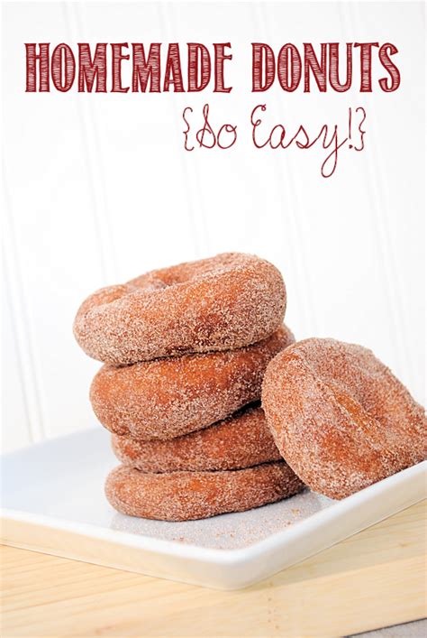The Best Easy Donut Recipe Only 3 Ingredients Crazy Little Projects
