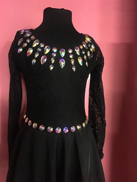 Black Dress For Irish Dancing Dance City