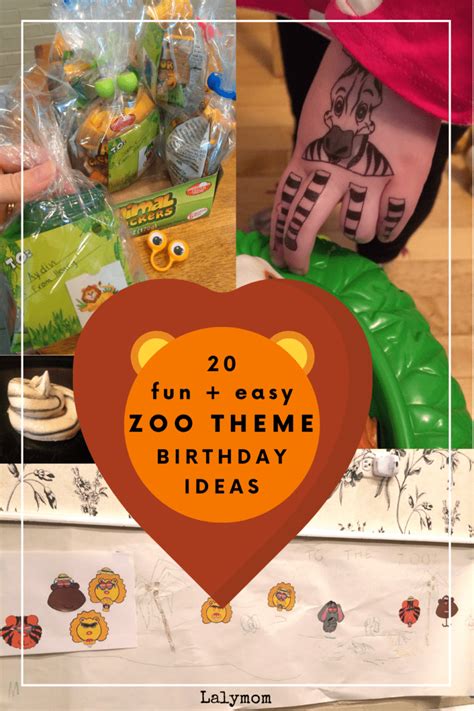 20 Easy Zoo Birthday Party Ideas That Are Super Fun Lalymom