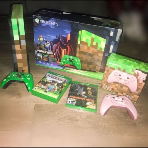 Xbox Games Xbox One S Limited Minecraft Edition Poshmark