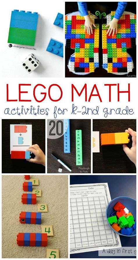 Totally Awesome Lego Math Activities | Lego math, Math activities