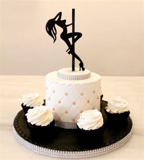 Pole Dancing Cake For Bachelorette Party