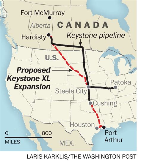 New Keystone Pipeline Texas Map Get Update News