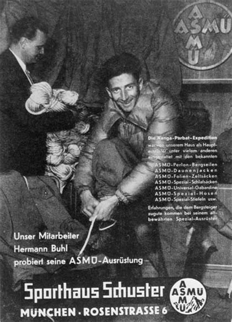Als erster mensch bestieg er 1953 den nanga parbat und gehörte vier jahre später zu den erstbesteigern des broad peak. Alpinismus Pionier Hermann Buhl - Bergsteigerlegende aus ...