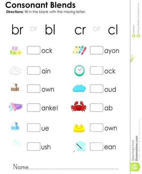 beginning blends 2 worksheets 99worksheets
