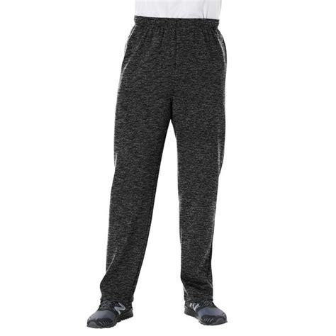 Kingsize Kingsize Mens Big And Tall Fleece Open Bottom Sweatpants