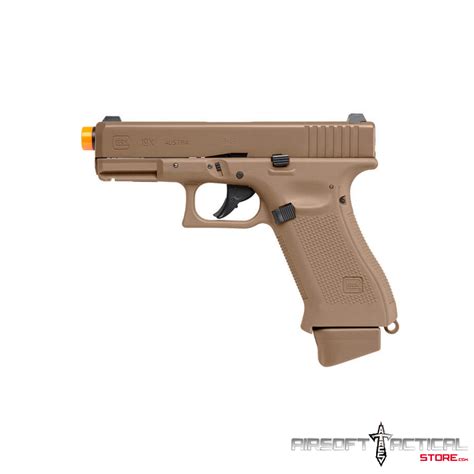 Fully Licensed Glock 19x Gas Half Blowback Airsoft Pistol Type Co2 By Elite Force Airsoft
