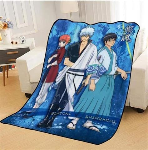 Lmsnb Blankets Gintama Blankets Anime Blankets For Beds Soft Flannel