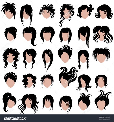 Hairstyles Clipart Hairstyles Clip Art Free Clipart Panda Free